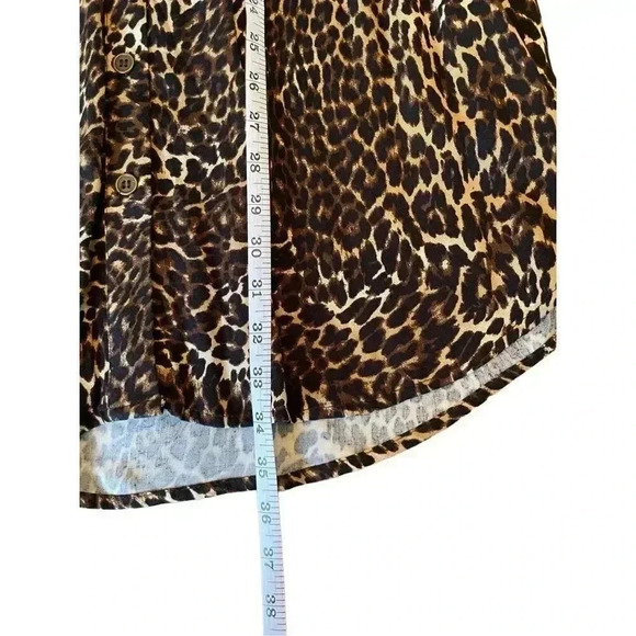 ZARA Animal Print Babydoll Dress Size Small NWT - Picture 9 of 12